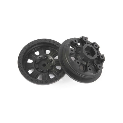 1.9 Raceline Monster Beadlock Wheels, Black (2) - Dirt Cheap RC SAVING YOU MONEY, ONE PART AT A TIME