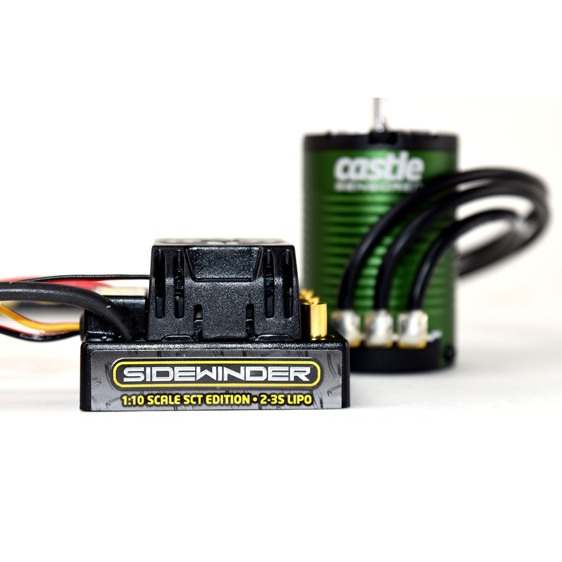 1/10 Sidewinder SCT Waterproof ESC/1410-3800Kv Brushless Motor Sensored Combo: 4mm Bullet - Dirt Cheap RC SAVING YOU MONEY, ONE PART AT A TIME