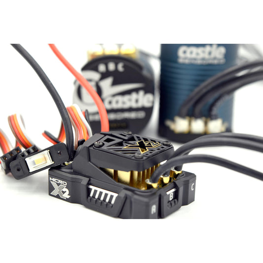 Mamba Micro X2, 16.8V, Waterproof Sensored ESC W1406-2850KV Combo - Dirt Cheap RC SAVING YOU MONEY, ONE PART AT A TIME