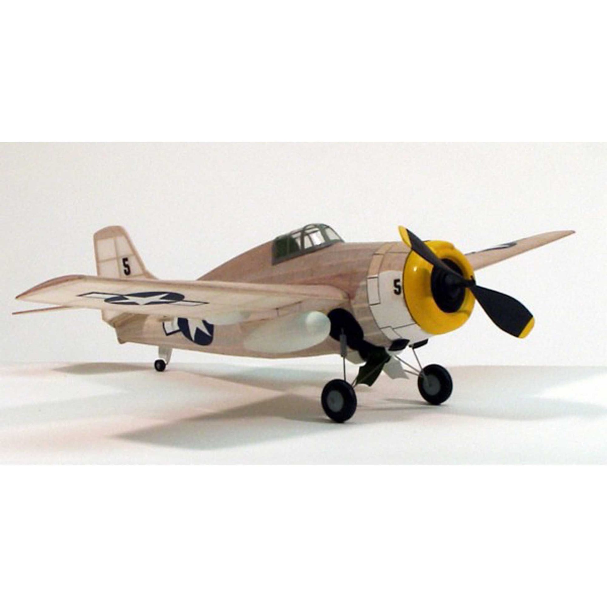 F-4F Wildcat Rubber Powered Kit, 17.5" - Dirt Cheap RC SAVING YOU MONEY, ONE PART AT A TIME