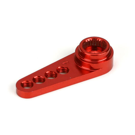 1/2 Machined Aluminum 25T Servo Arm, Red