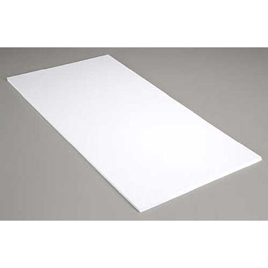 White Sheet .040 12 X 24 (6) - Dirt Cheap RC SAVING YOU MONEY, ONE PART AT A TIME