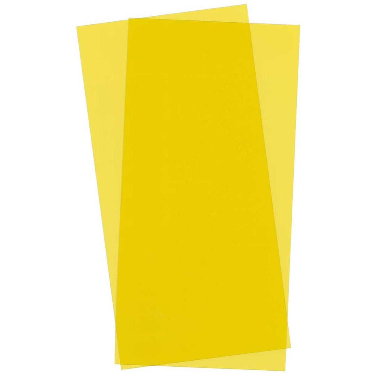 Yellow Transparent Sheet 6X12X.010 2 pc - Dirt Cheap RC SAVING YOU MONEY, ONE PART AT A TIME