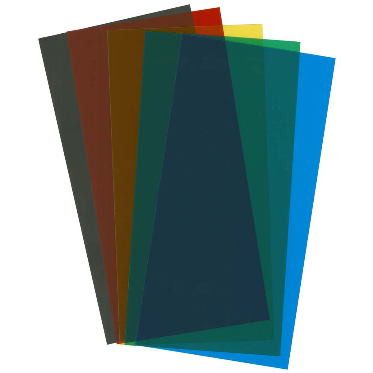 Assortment Transparent Sheets Set 6X12X.010 5 pc - Dirt Cheap RC SAVING YOU MONEY, ONE PART AT A TIME