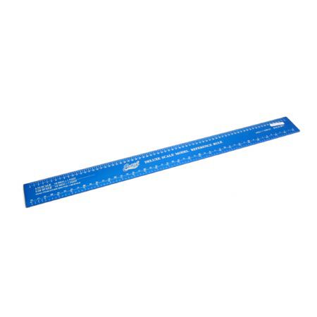 Deluxe Scale Model Ruler, Aluminum - Dirt Cheap RC SAVING YOU MONEY, ONE PART AT A TIME