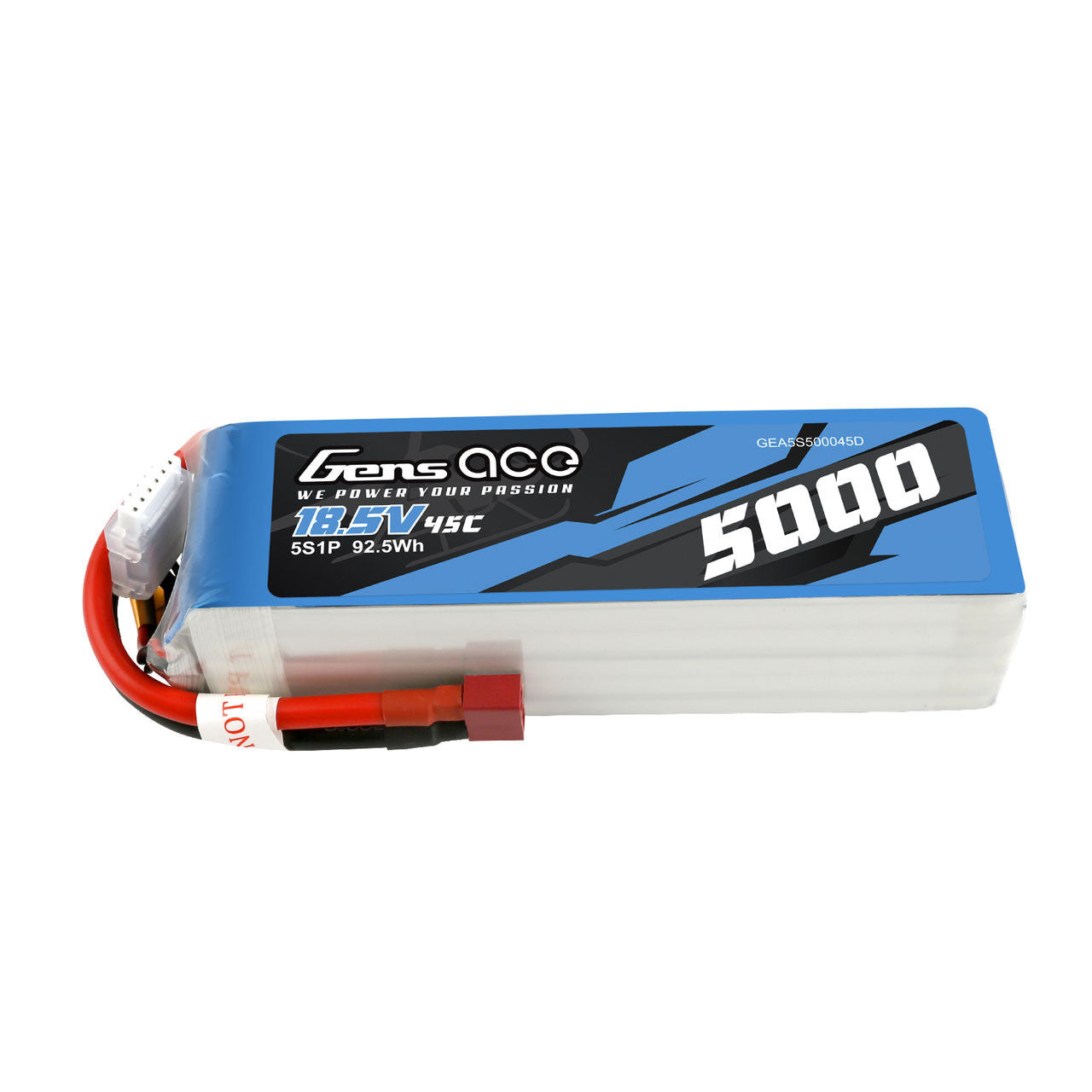 18.5V 5000 mAh 5S 45C LiPo, Soft Pack, Deans - Dirt Cheap RC SAVING YOU MONEY, ONE PART AT A TIME