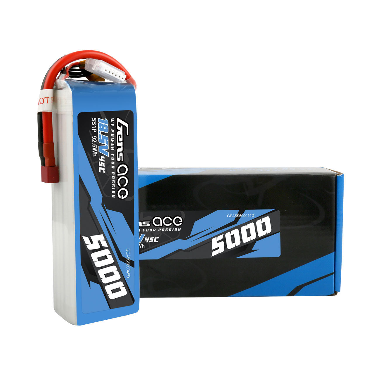 18.5V 5000 mAh 5S 45C LiPo, Soft Pack, Deans - Dirt Cheap RC SAVING YOU MONEY, ONE PART AT A TIME