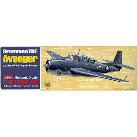 Grumman TBF Avenger Kit, 16.5" - Dirt Cheap RC SAVING YOU MONEY, ONE PART AT A TIME