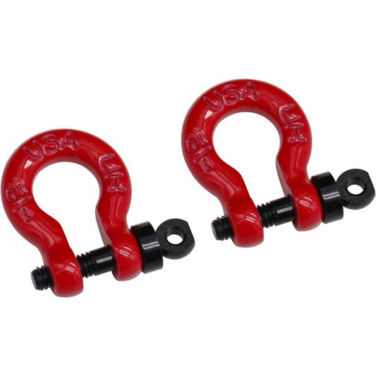 1/10 Scale Red Tow Shackle D-Rings: Redcat Gen8 - Dirt Cheap RC SAVING YOU MONEY, ONE PART AT A TIME