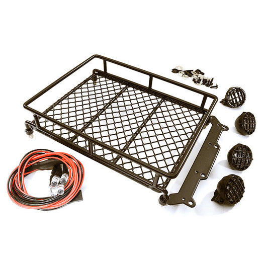 1/10 Metal Luggage Tray with 4 LED Spot Light: Axial Wraith - Dirt Cheap RC SAVING YOU MONEY, ONE PART AT A TIME