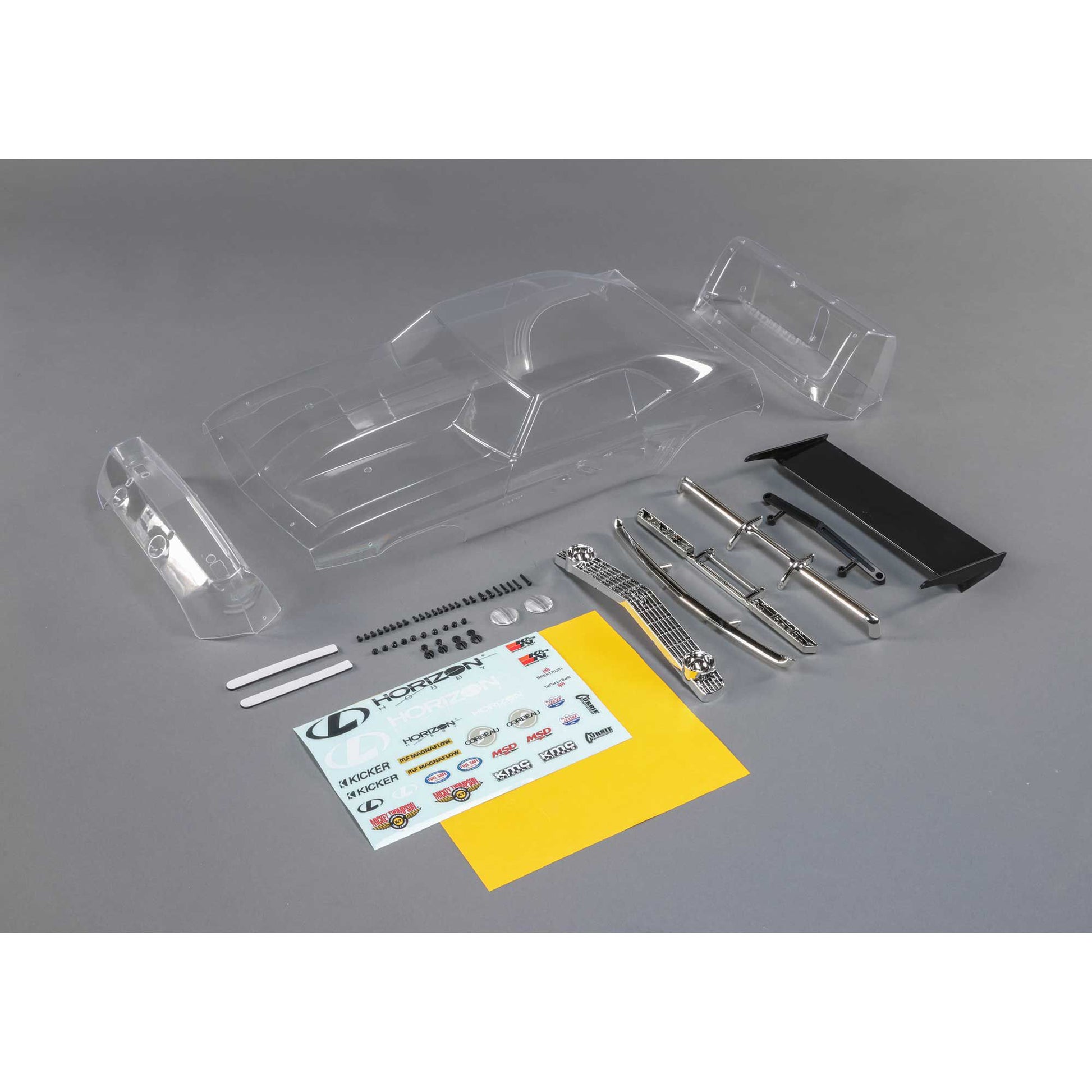 69 Camaro Body Set, Clear: 22S Drag - Dirt Cheap RC SAVING YOU MONEY, ONE PART AT A TIME