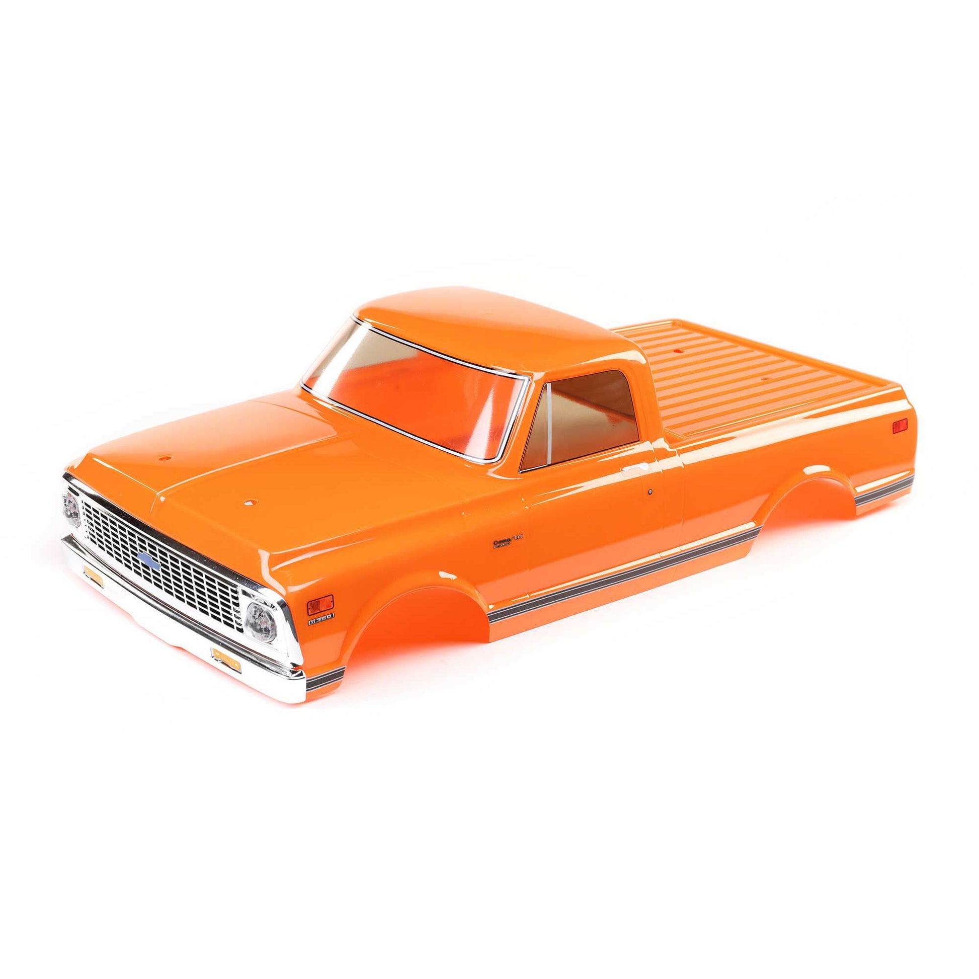 1972 Chevy C10 Pickup Body Set, Orange: V100 - Dirt Cheap RC SAVING YOU MONEY, ONE PART AT A TIME