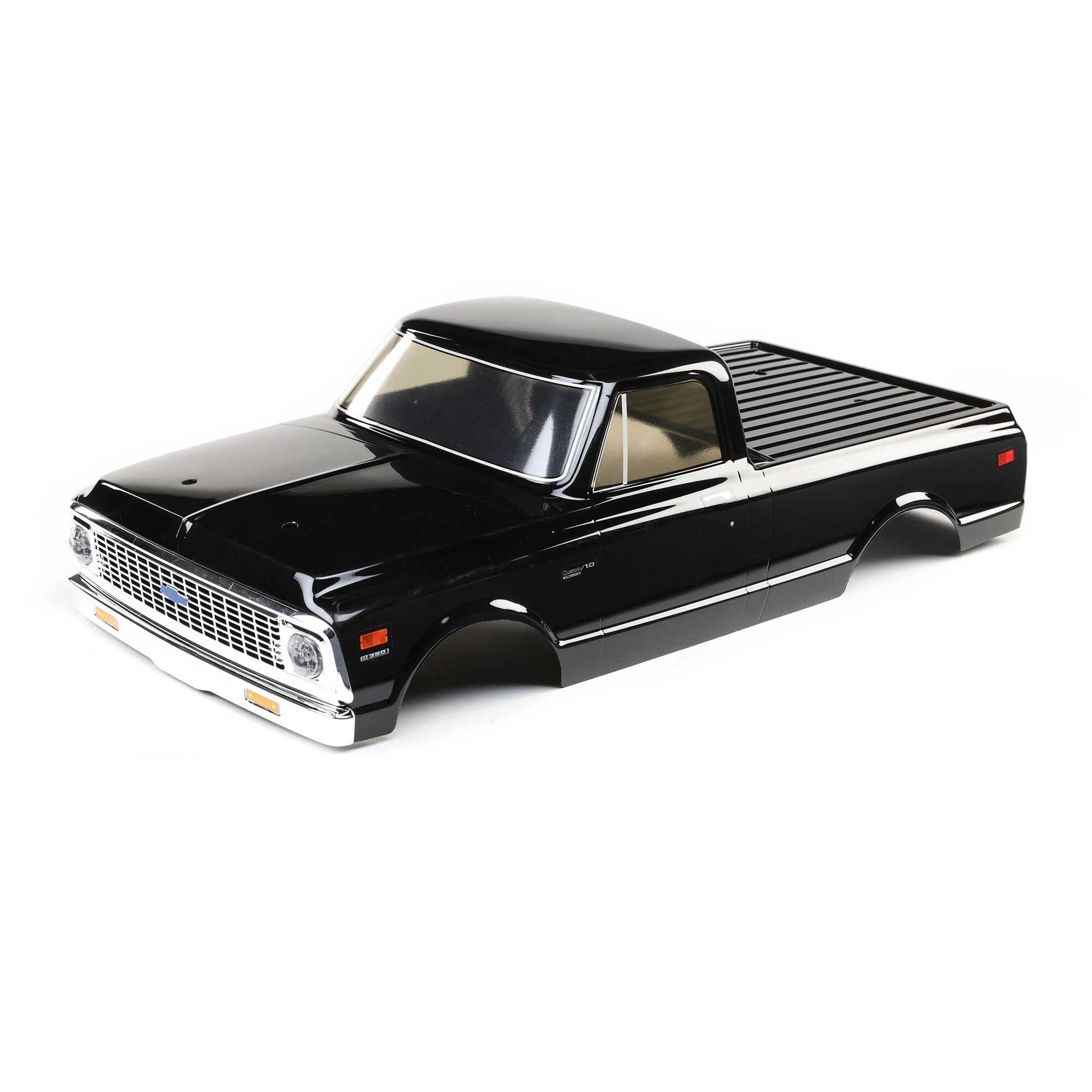 1972 Chevy C10 Pickup Body Set, Black: V100 - Dirt Cheap RC SAVING YOU MONEY, ONE PART AT A TIME