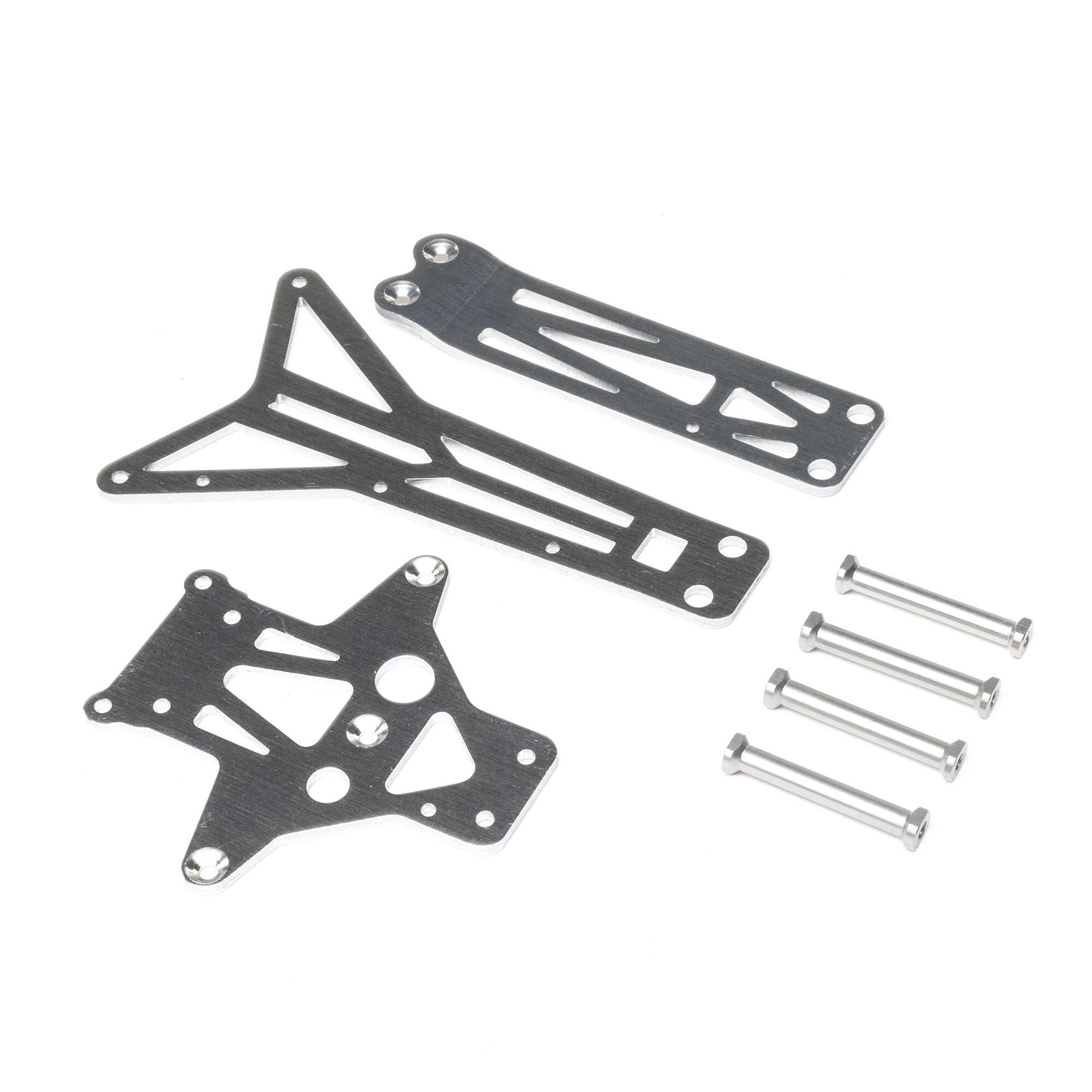 Top Chassis Brace and Standoffs, Front/Rear: RZR Rey - Dirt Cheap RC SAVING YOU MONEY, ONE PART AT A TIME