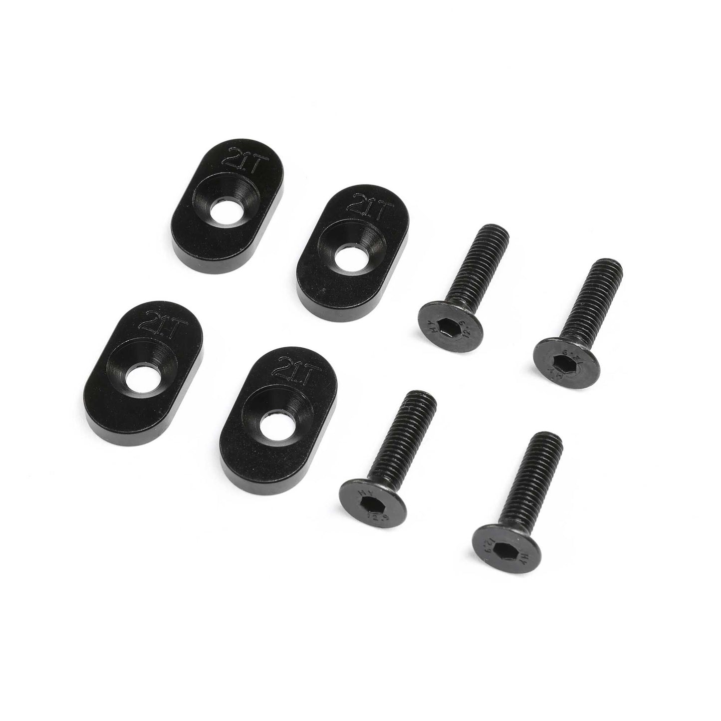 EngineMountInsert & Screws 21T, Black(4): DBXL 2.0 - Dirt Cheap RC SAVING YOU MONEY, ONE PART AT A TIME