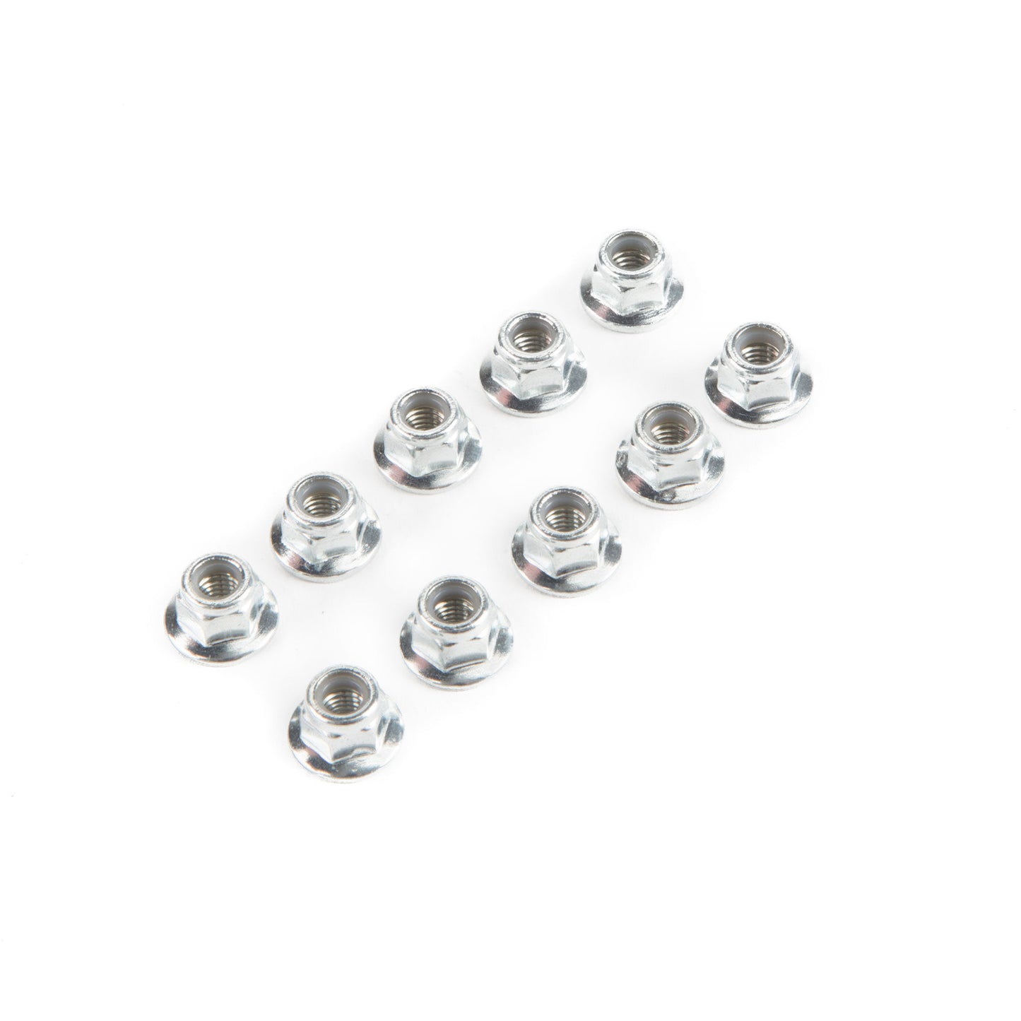 Lock Nut Flanged M5 x 0.8 Serrated (10) - Dirt Cheap RC SAVING YOU MONEY, ONE PART AT A TIME