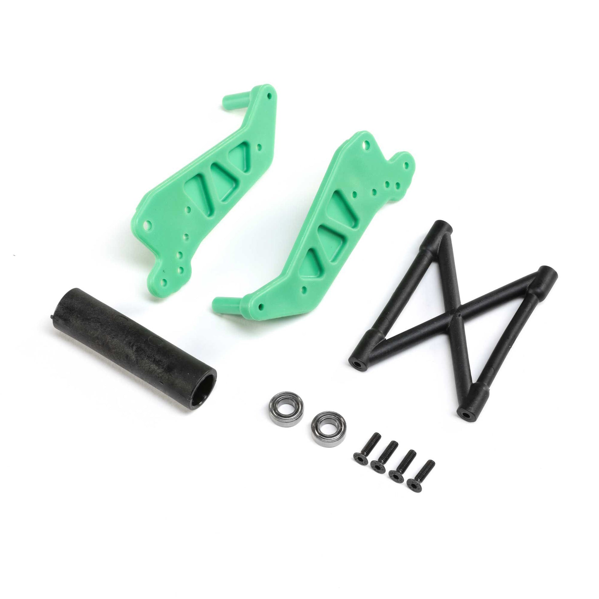 Wheelie Bar Set, Green: LMT - Dirt Cheap RC SAVING YOU MONEY, ONE PART AT A TIME