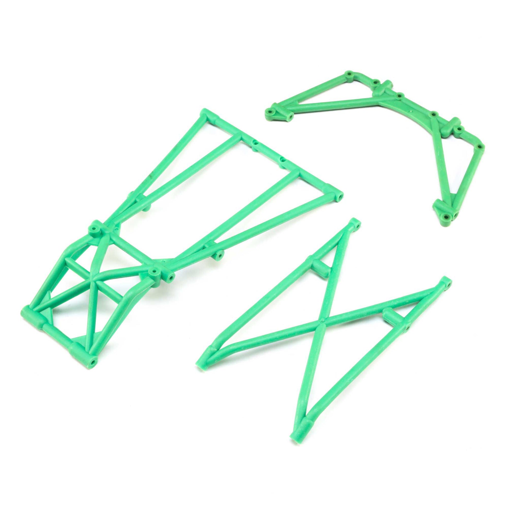 Rear Cage and Hoop Bars, Green: LMT - Dirt Cheap RC SAVING YOU MONEY, ONE PART AT A TIME