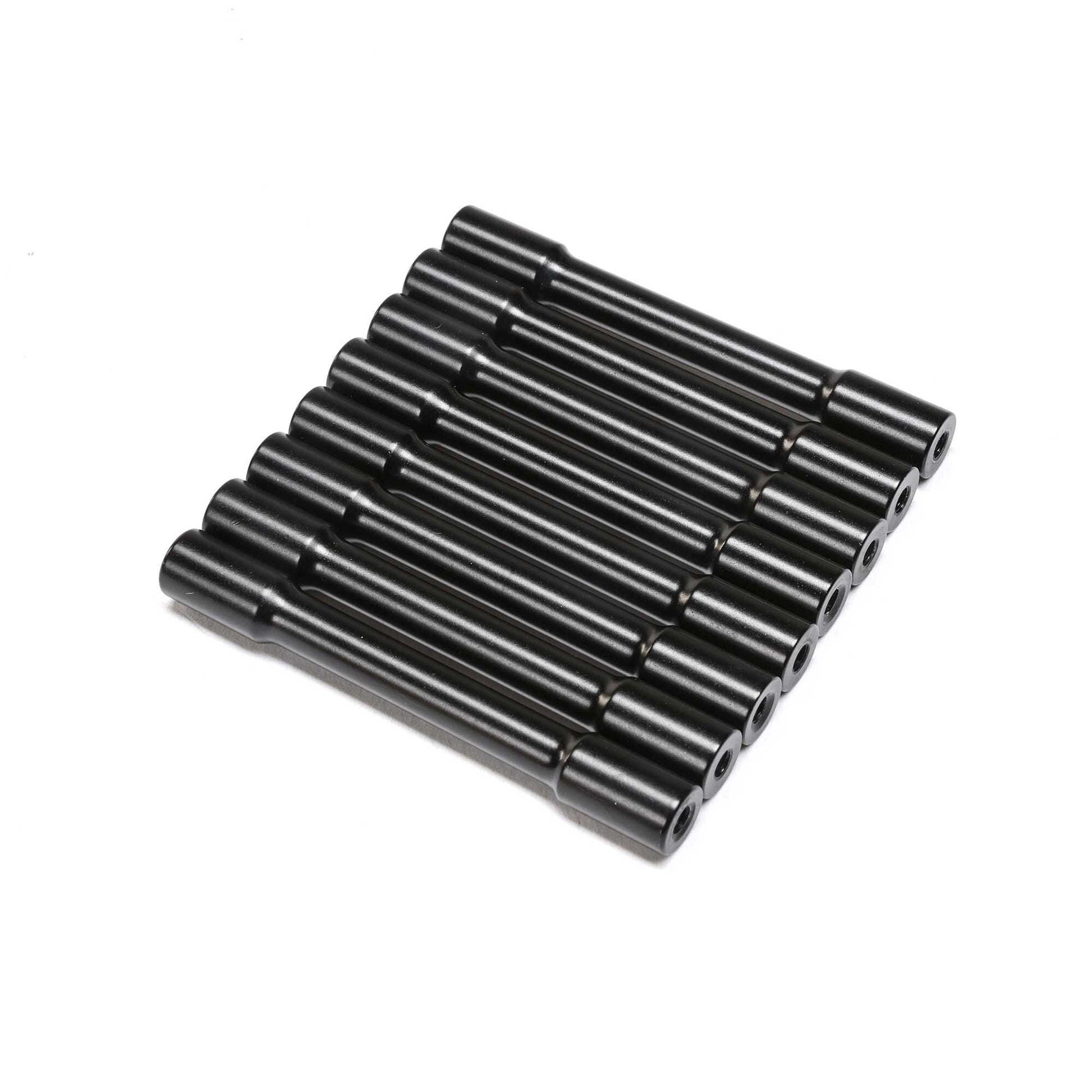 Aluminum Crossbar, End Plates, Black (8): TLR Tuned LMT - Dirt Cheap RC SAVING YOU MONEY, ONE PART AT A TIME