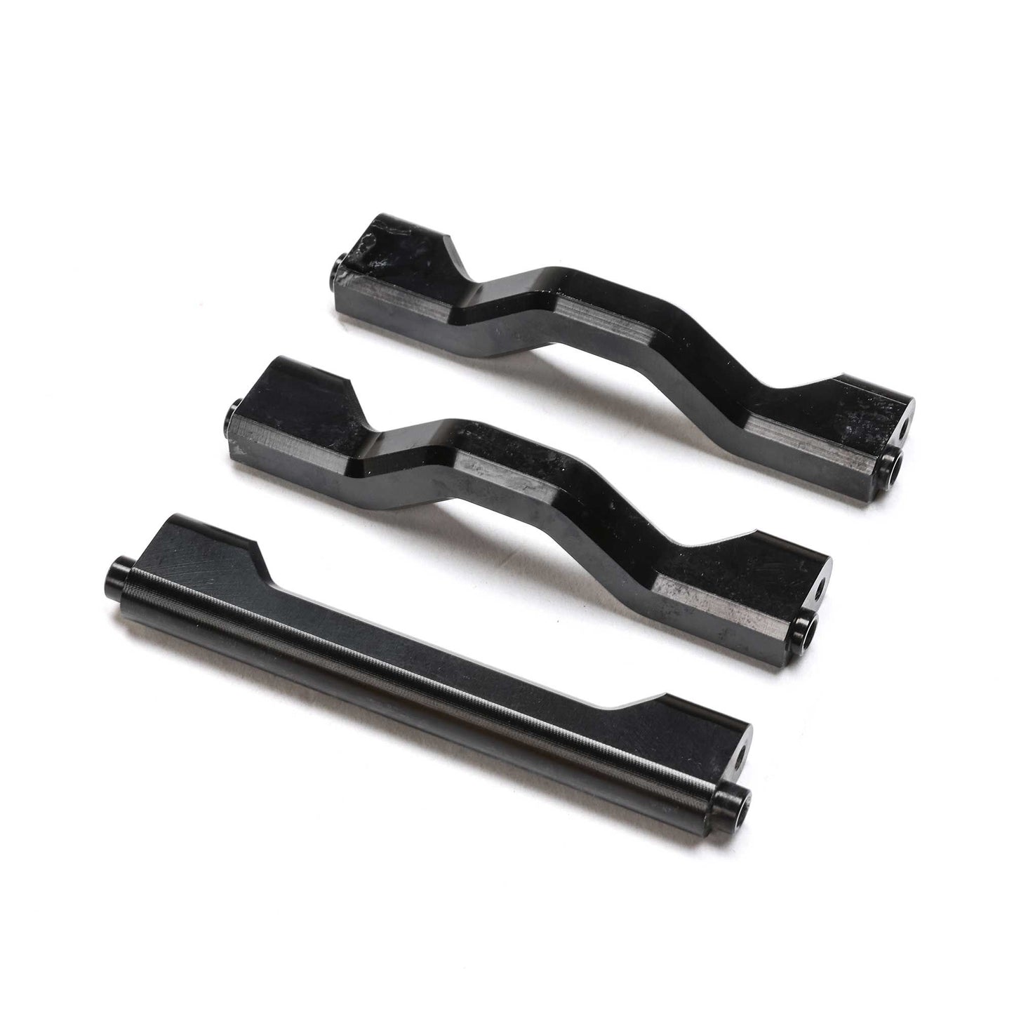 Aluminum Crossbar, Center Chassis, Black (3): TLR Tuned LMT - Dirt Cheap RC SAVING YOU MONEY, ONE PART AT A TIME