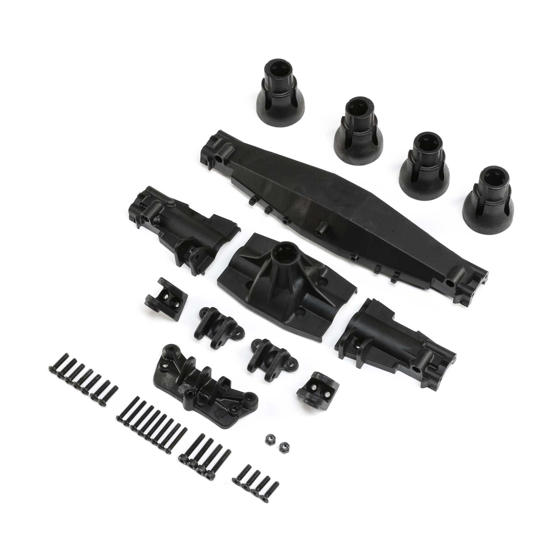 Axle Housing Set Complete, Rear: LMT - Dirt Cheap RC SAVING YOU MONEY, ONE PART AT A TIME