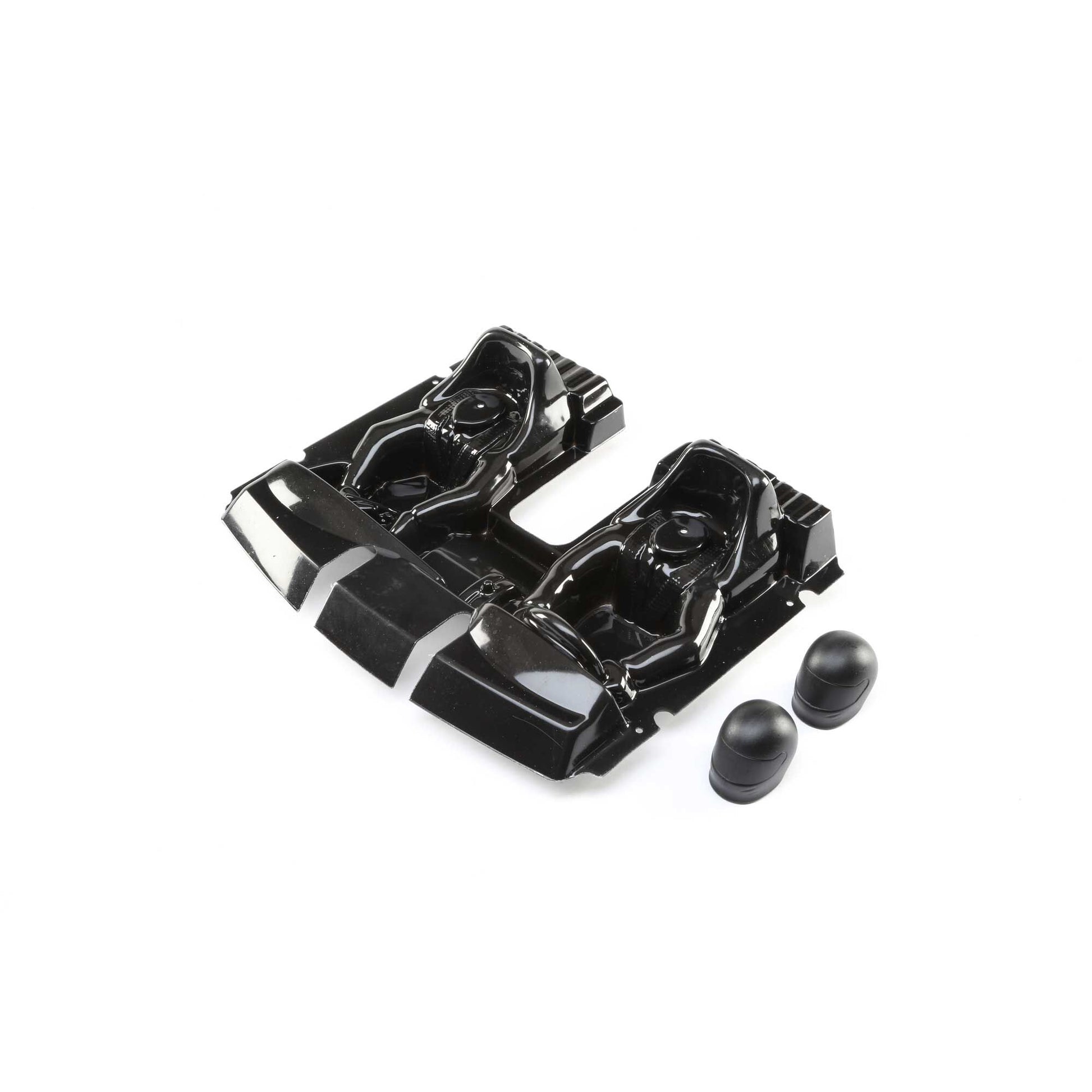 Interior Set with Helmets, Clear: Super Baja Rey - Dirt Cheap RC SAVING YOU MONEY, ONE PART AT A TIME