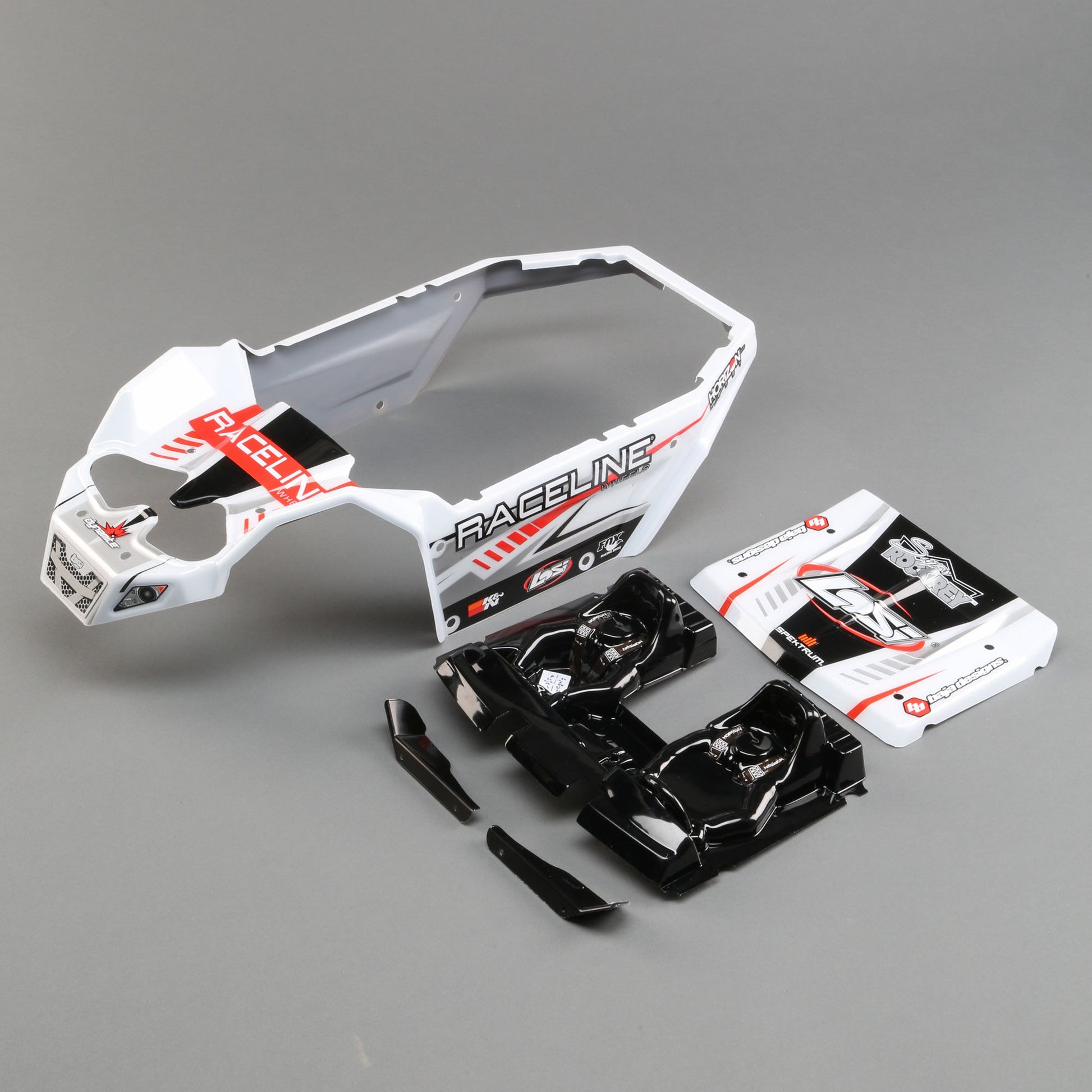 Body Set, Raceline Wheels: Super Rock Rey - Dirt Cheap RC SAVING YOU MONEY, ONE PART AT A TIME