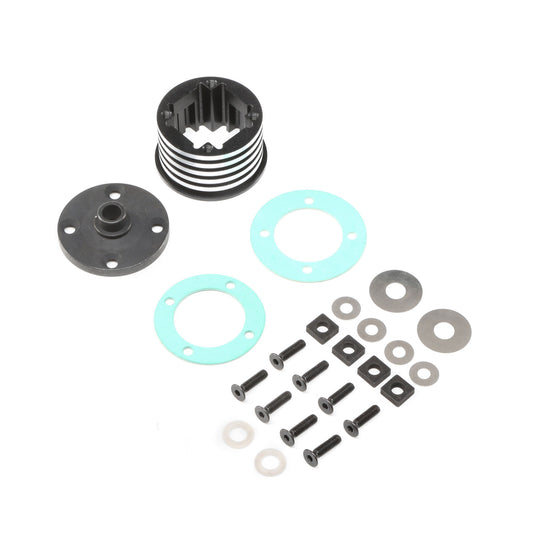 Diff Housing Set Aluminum (1)  DBXL-E - Dirt Cheap RC SAVING YOU MONEY, ONE PART AT A TIME