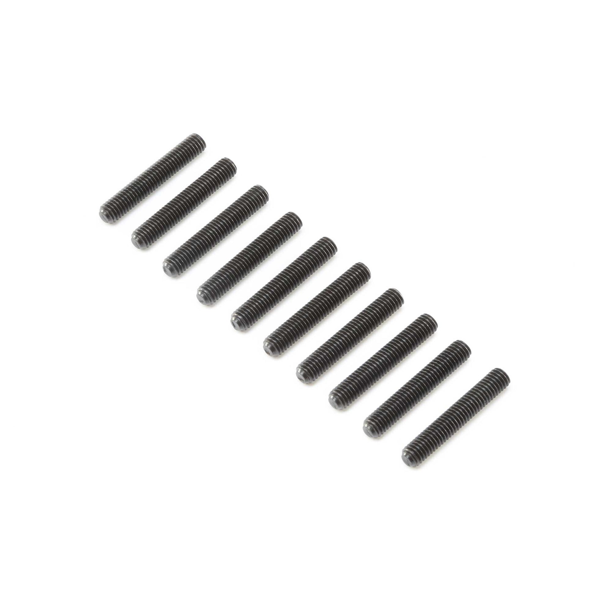 Set Screws, Steel, Black Oxide, Flat Point, M5 x 30mm (10) - Dirt Cheap RC SAVING YOU MONEY, ONE PART AT A TIME