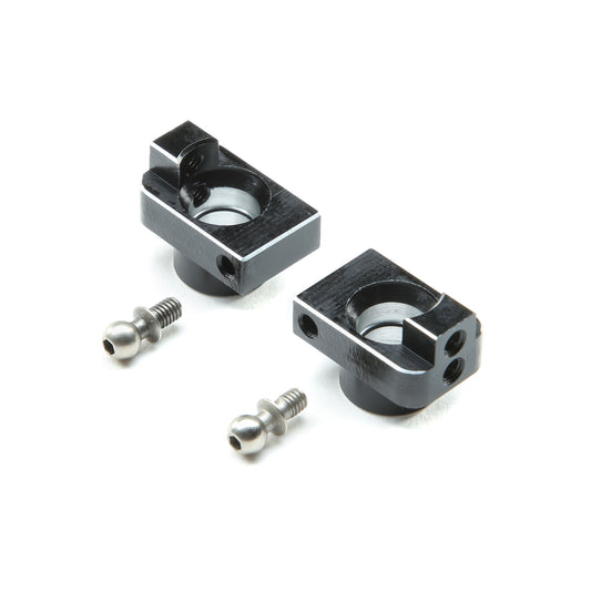 Hub Set Rear, Aluminum: Mini-T 2.0, Mini-B - Dirt Cheap RC SAVING YOU MONEY, ONE PART AT A TIME