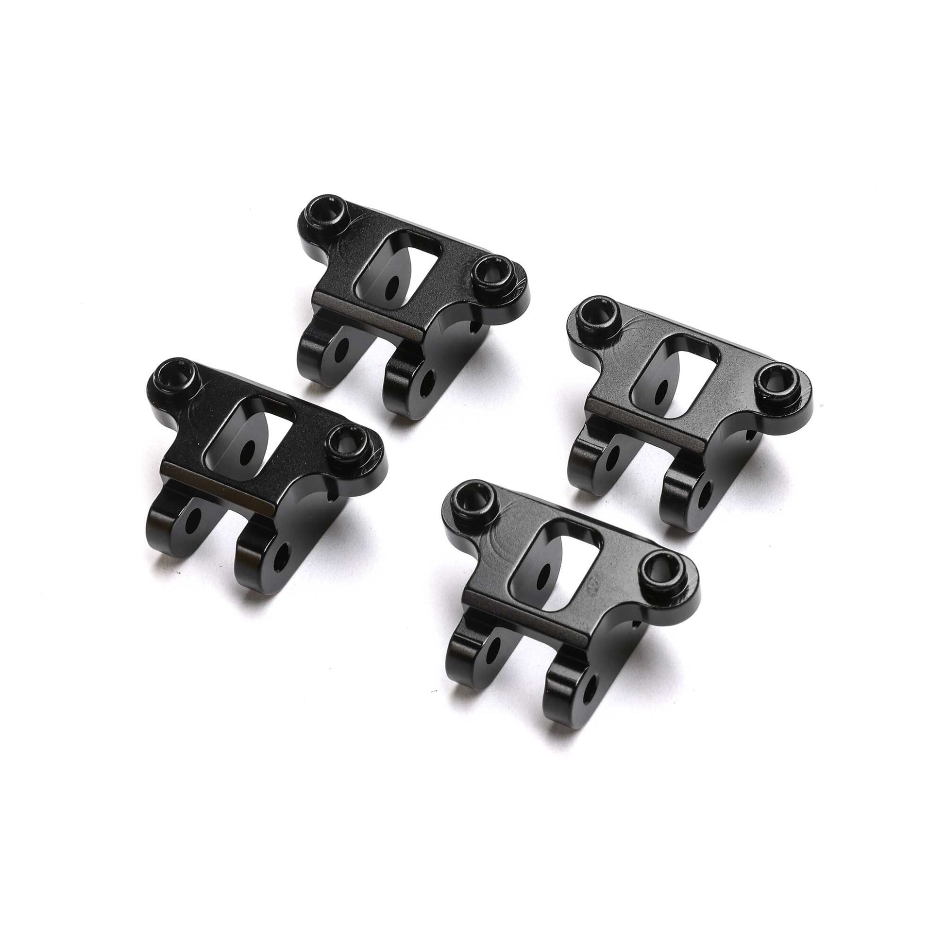 Aluminum Axle Shock Mount Black (4): TLR Tuned LMT - Dirt Cheap RC SAVING YOU MONEY, ONE PART AT A TIME