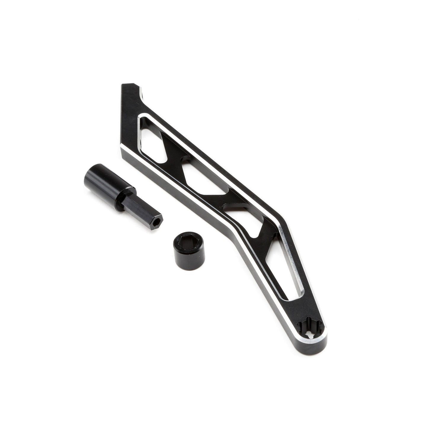 Chassis Brace, Rear, Black, Aluminum: MTXL - Dirt Cheap RC SAVING YOU MONEY, ONE PART AT A TIME