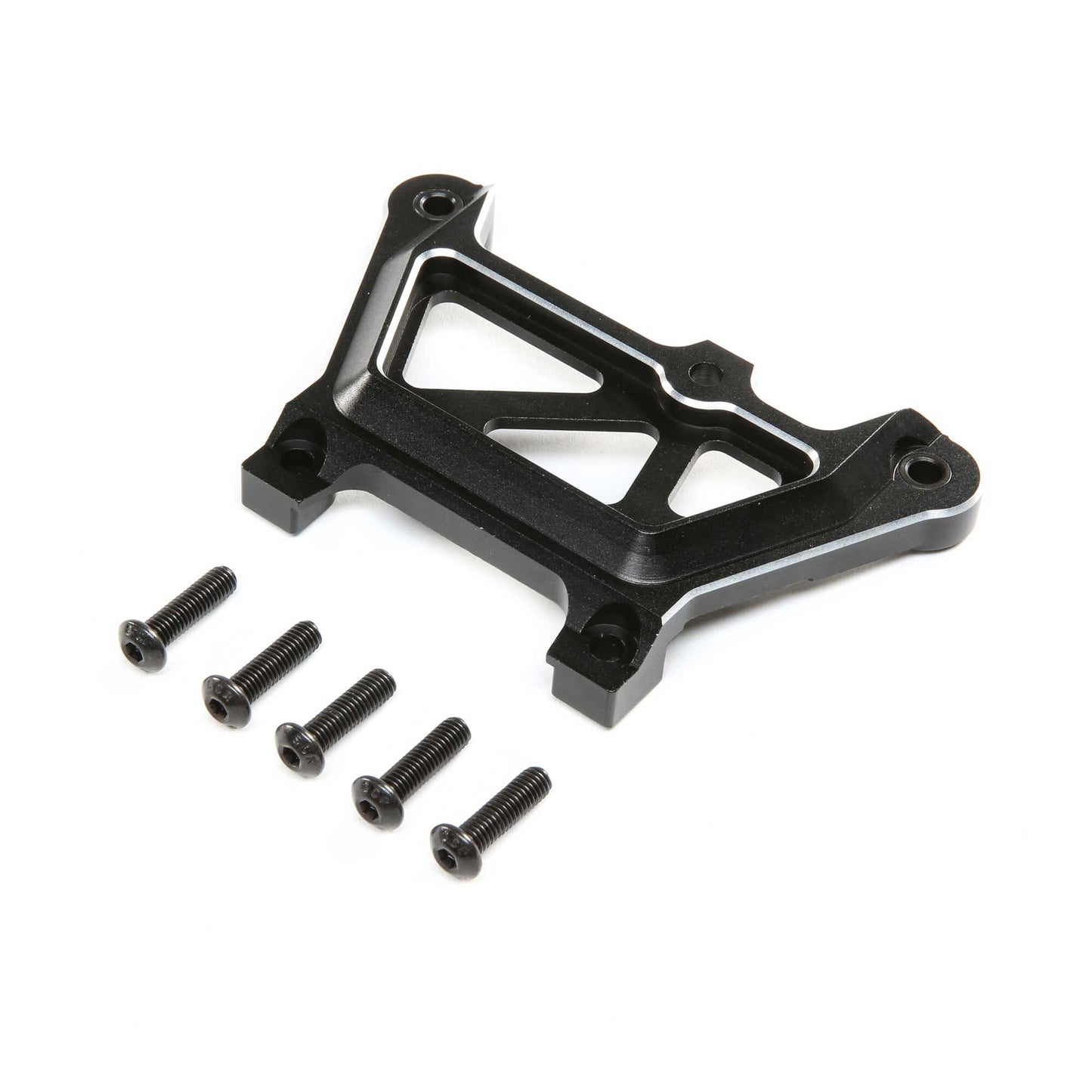 Front Top Plate, Aluminum Black: DBXL-E 2.0 - Dirt Cheap RC SAVING YOU MONEY, ONE PART AT A TIME