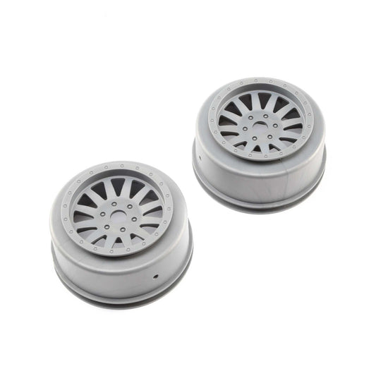 Wheels, Silver (2): Super Baja Rey - Dirt Cheap RC SAVING YOU MONEY, ONE PART AT A TIME