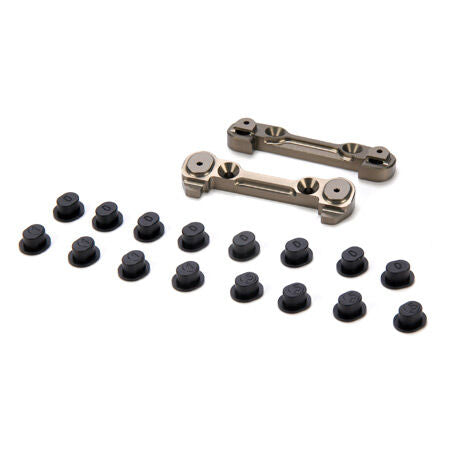 Adjustable Front Hinge Pin Brace with Inserts: 8B/8T - Dirt Cheap RC SAVING YOU MONEY, ONE PART AT A TIME