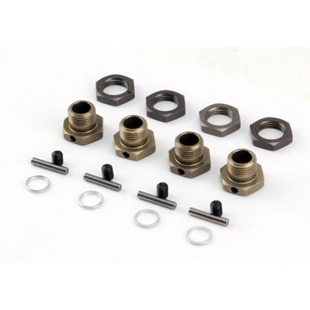 17mm Hex Adapter Set (4): LST2, MUG, AFT, XXL/2 - Dirt Cheap RC SAVING YOU MONEY, ONE PART AT A TIME