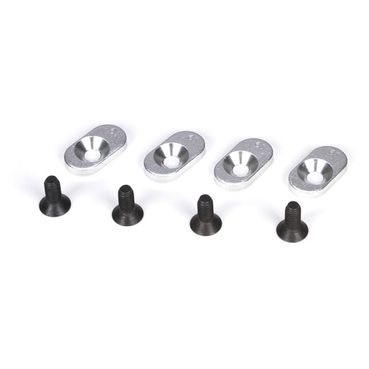 Engine Mount Inserts & Screws 19.5/58 (4): 5IVE-T, MINI WRC - Dirt Cheap RC SAVING YOU MONEY, ONE PART AT A TIME