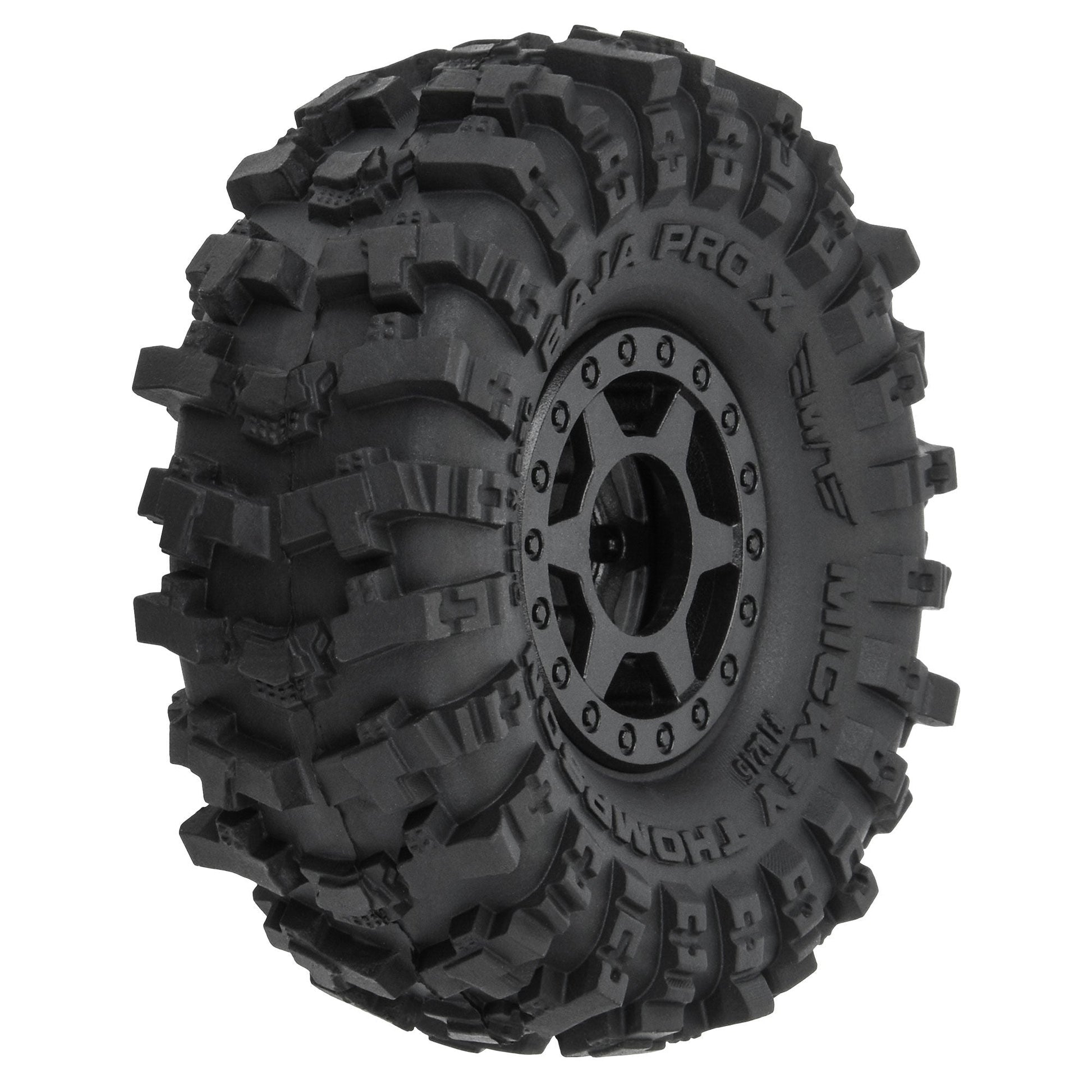 1/24 Mickey Thompson Baja Pro X F/R 1.0" MTD 7mm Black Holcomb (4) - Dirt Cheap RC SAVING YOU MONEY, ONE PART AT A TIME