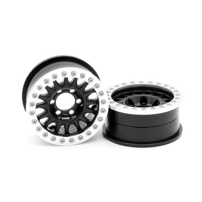 KMC 1.9 KM445 Impact Black Anodized - Dirt Cheap RC SAVING YOU MONEY, ONE PART AT A TIME