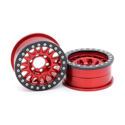 KMC 1.9 KM445 Impact Red Anodized - Dirt Cheap RC SAVING YOU MONEY, ONE PART AT A TIME