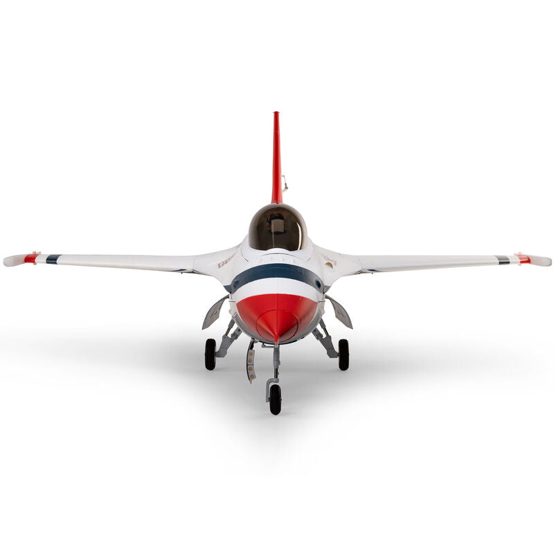 E-flite EFL87950 F-16 Thunderbird 80mm EDF Jet BNF Basic with ASX3 and Safe Select - Dirt Cheap RC SAVING YOU MONEY, ONE PART AT A TIME