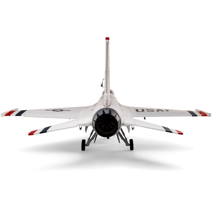 E-flite EFL87950 F-16 Thunderbird 80mm EDF Jet BNF Basic with ASX3 and Safe Select - Dirt Cheap RC SAVING YOU MONEY, ONE PART AT A TIME