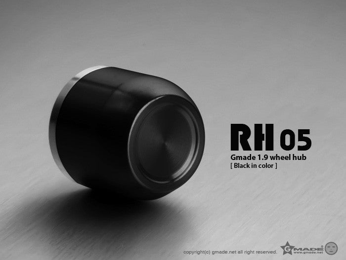 1.9 RH05 Wheel Hubs (Black) (4) - Dirt Cheap RC SAVING YOU MONEY, ONE PART AT A TIME