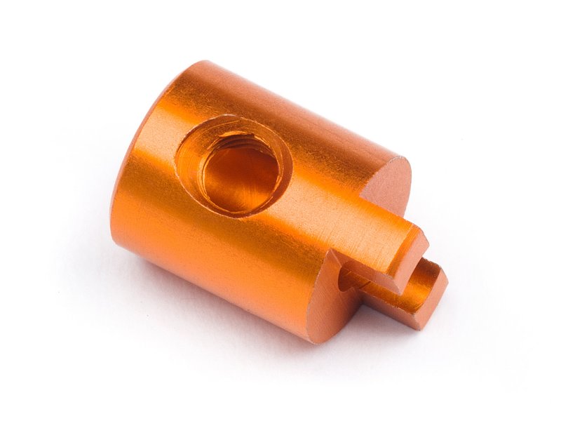 Rear Hub L (Orange) Micro RS4 - Dirt Cheap RC SAVING YOU MONEY, ONE PART AT A TIME