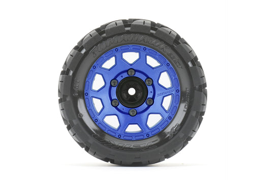 1/10 ST 2.8 EX-Tomahawk Tires Mounted on Metal Blue Claw - Dirt Cheap RC SAVING YOU MONEY, ONE PART AT A TIME