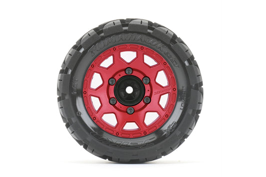 1/10 ST 2.8 EX-Tomahawk Tires Mounted on Metal Red Claw - Dirt Cheap RC SAVING YOU MONEY, ONE PART AT A TIME