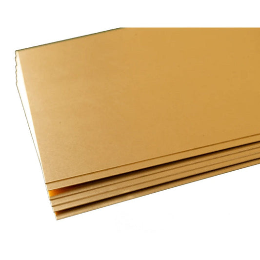 K & S Metals - Brass Sheet: 0.016" Thick 4" Wide x 10" Long