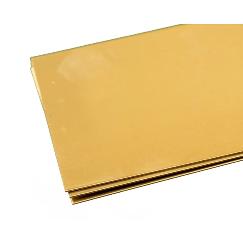 K & S Metals - Brass Sheet: 0.032" Thick x 4" Wide x 10" Long