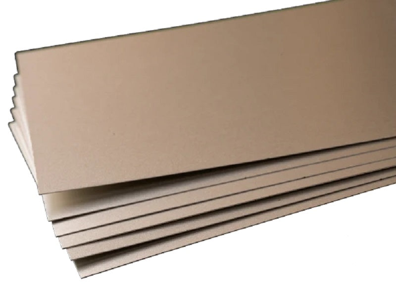 K & S Metals - Tin Coated Sheet: 0.008" Thick x 4" Wide x 10" Long