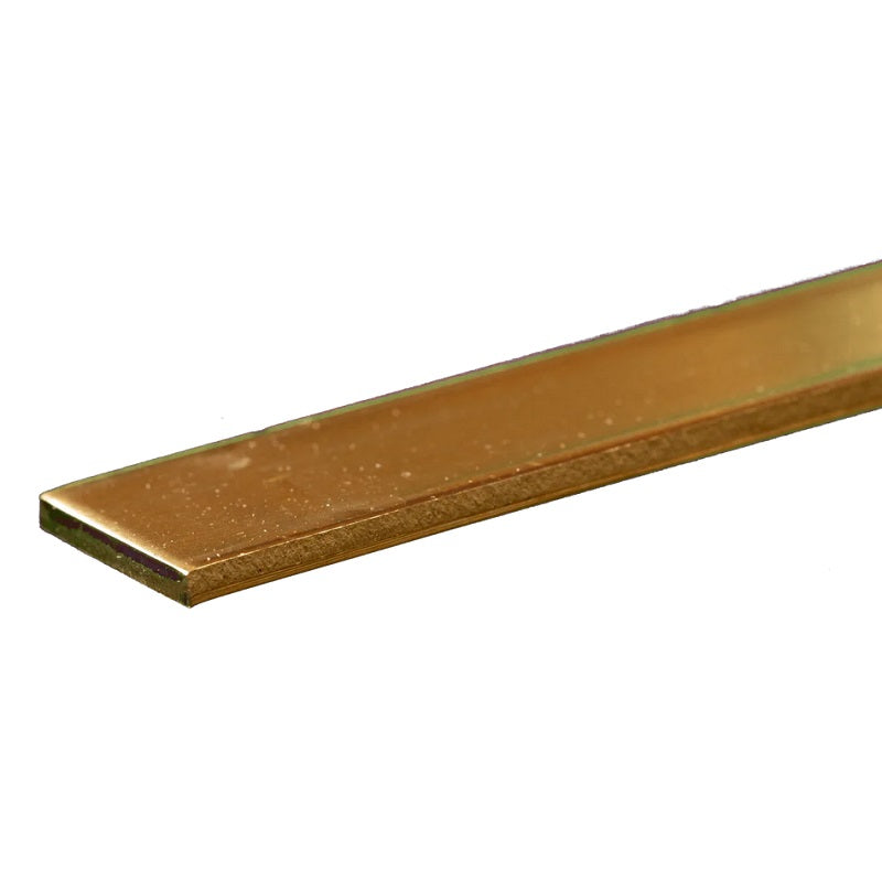 K & S Metals - Brass Strip: 0.093" Thick x 3/4" Wide x 12" Long